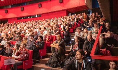 Preplnená kinosála Domu umenia počas MFF Cinematik 2024