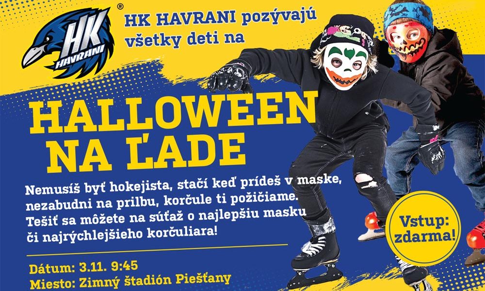 Pozvánka Halloween na ľade