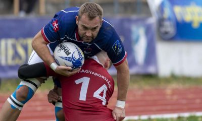 Slovensko vs Maďarsko zápas v rámci Rugby Europe Conference na Futbalovom štadióne v Piešťanoch