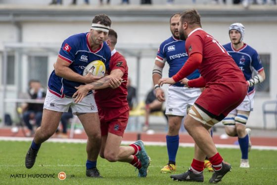 Slovensko vs Maďarsko zápas v rámci Rugby Europe Conference  na Futbalovom štadióne v Piešťanoch