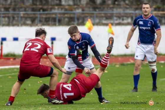 Slovensko vs Maďarsko zápas v rámci Rugby Europe Conference  na Futbalovom štadióne v Piešťanoch