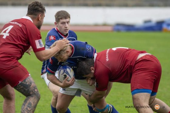 Slovensko vs Maďarsko zápas v rámci Rugby Europe Conference  na Futbalovom štadióne v Piešťanoch