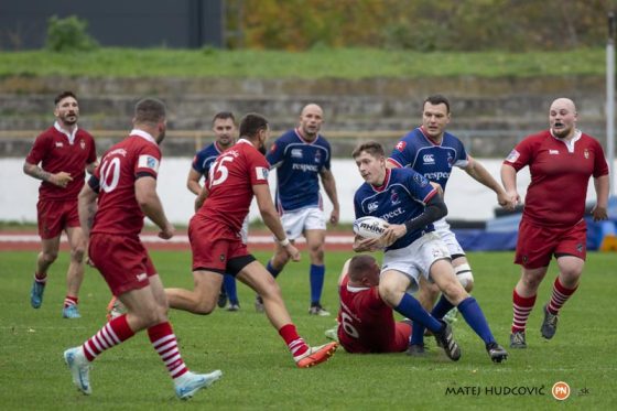 Slovensko vs Maďarsko zápas v rámci Rugby Europe Conference  na Futbalovom štadióne v Piešťanoch