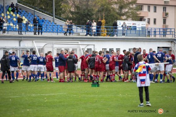 Slovensko vs Maďarsko zápas v rámci Rugby Europe Conference  na Futbalovom štadióne v Piešťanoch