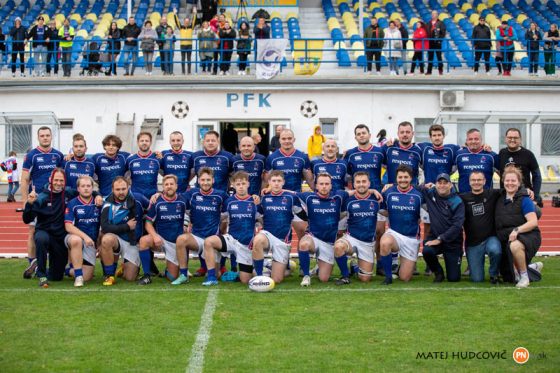 Slovensko vs Maďarsko zápas v rámci Rugby Europe Conference  na Futbalovom štadióne v Piešťanoch