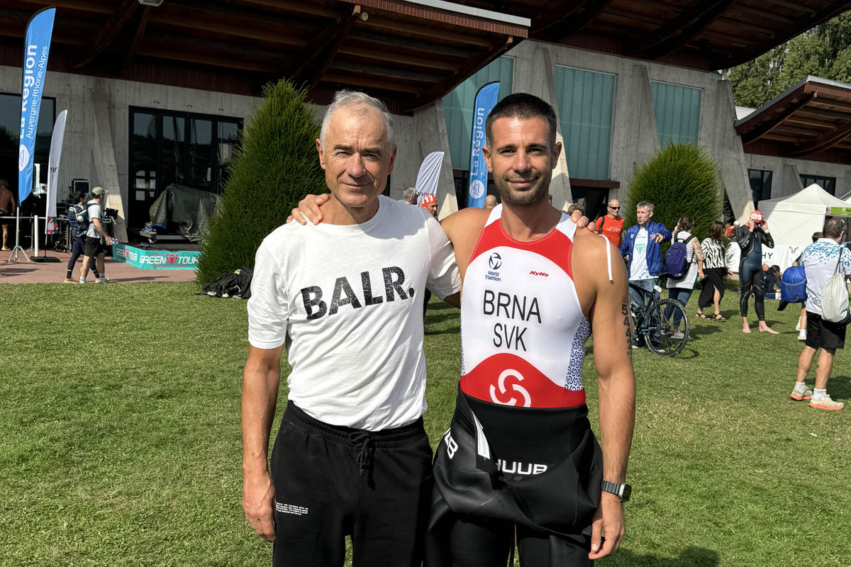 Juraj Brna a Martin Brna na ME v triatlone vo Vichy