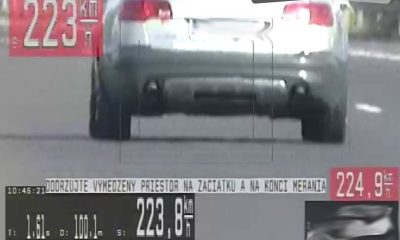 Rekordná rýchlosť na D1 - 223 km/h