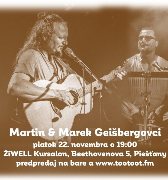 Banner koncert bratia Geišbergovci