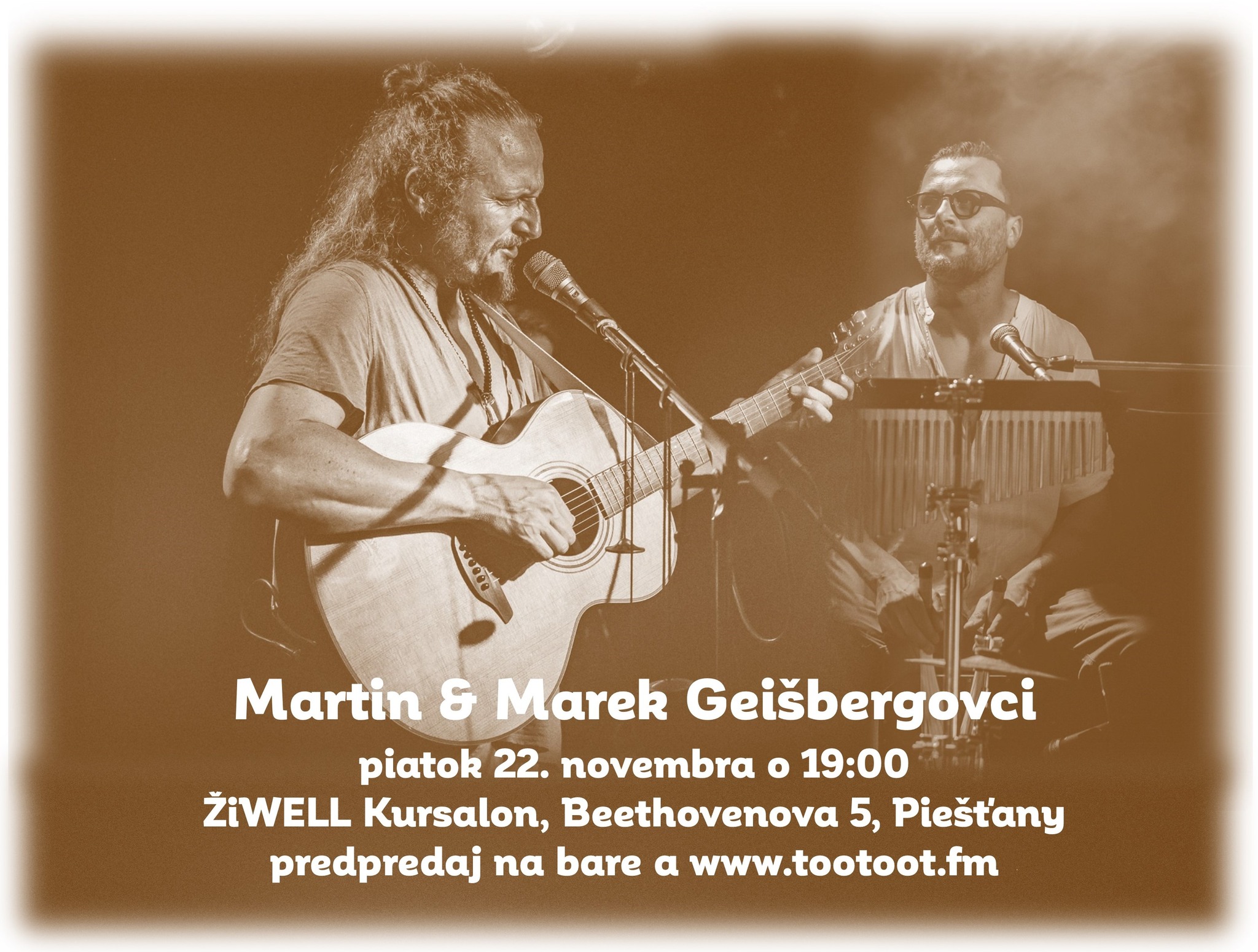 Banner koncert bratia Geišbergovci