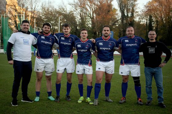 Hráči Piešťan v slovenskej ragby reprezentácii - Hráči: Jakub Klčo, Adam Scherer, Šimon Šenkárik, Michal Homola, Marek Chalas