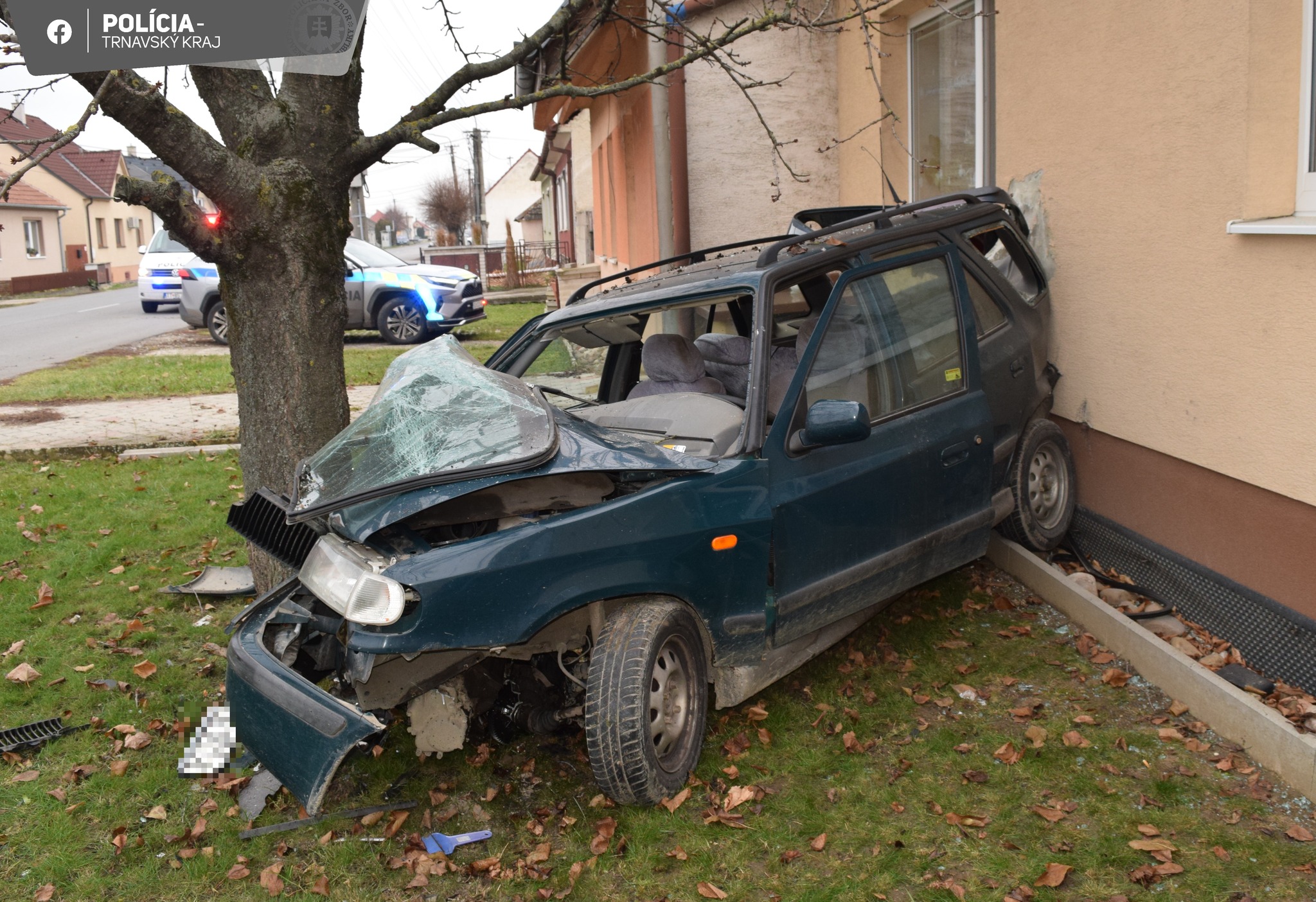 Nehoda Škoda Felicia Drahovce